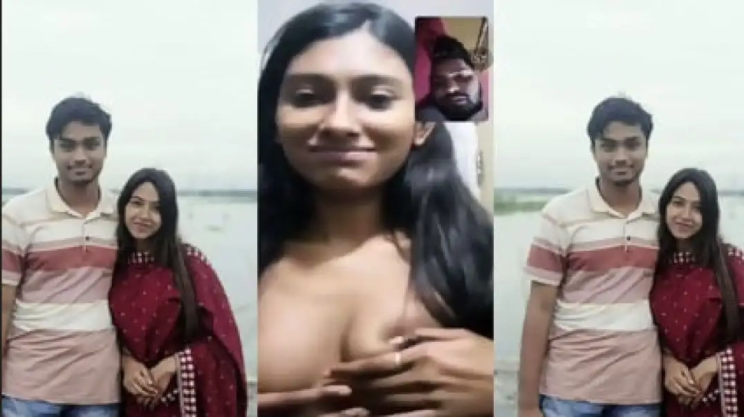 Hot Desi GF Pressing Boobs On Private Videocall