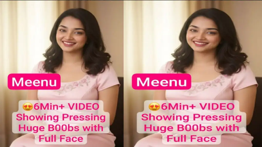 Meenu Model's Hottest Exclusive Live Teasing With Boobs