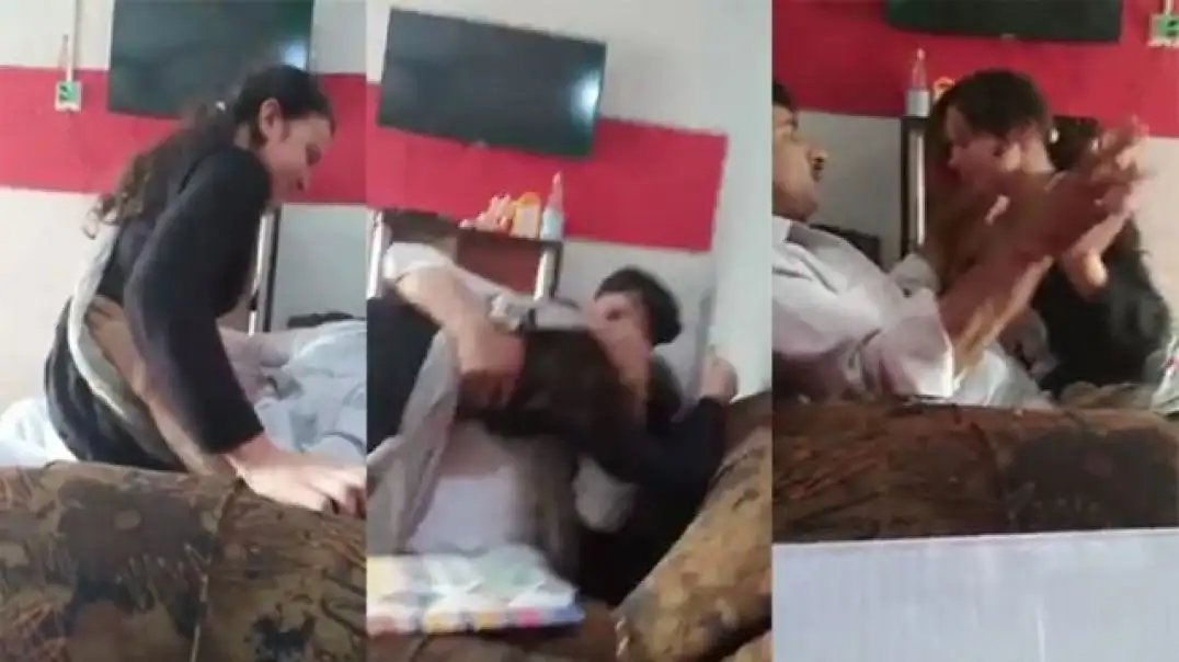 Desi Mama Caught Having Secret Hot Fun With Bhanji