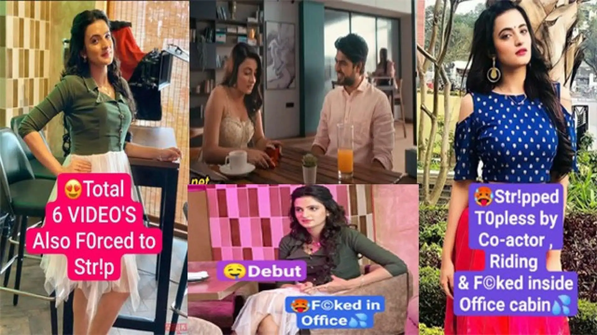 Sexy Desi Actress Caught in Steamy Secret Shoot