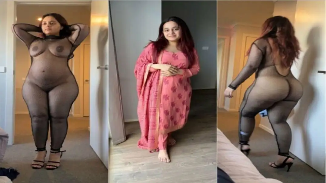 Hot Pakistani Babe Enjoying Private Fun with Curvy Figure