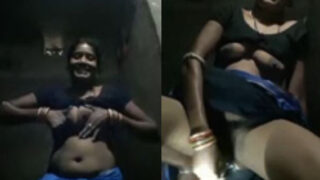 Odia village Bhabhi masturbating pussy on selfie cam