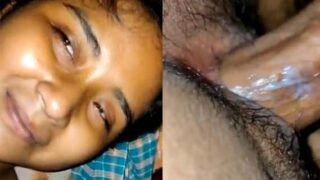 Cute village girl hairy pussy fucking video