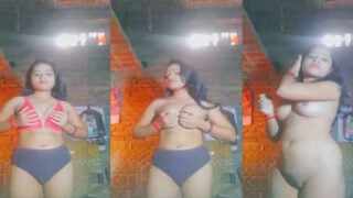 Village virgin girl showing boobs and pussy