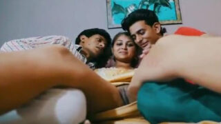 Indian village girl threesome XXX sex video